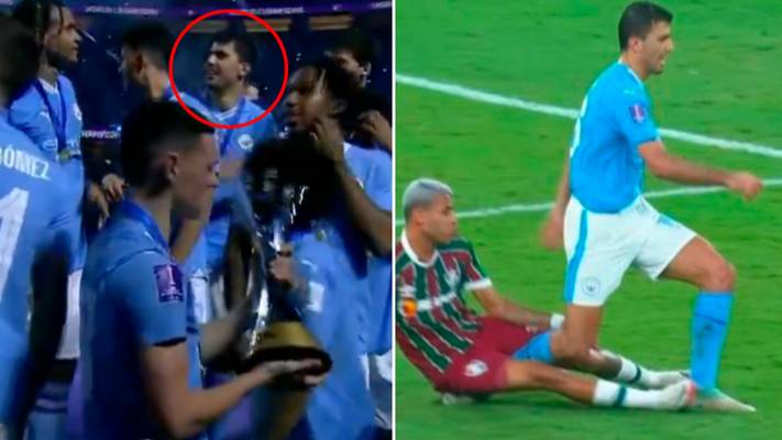 Fans spot key moment during Man City’s Club World Cup celebrations amid Rodri injury fears Fans spot key moment during Man City’s Club World Cup celebrations amid Rodri injury fears