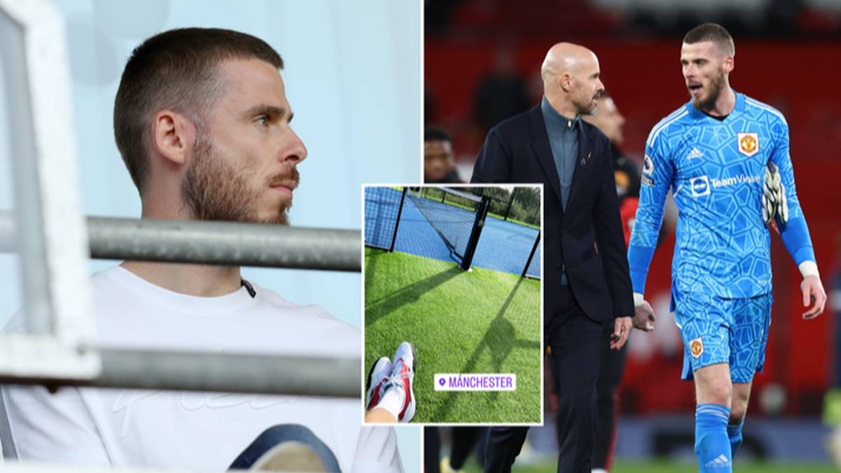 De Gea tính chuyển sang chơi môn khác do thất nghiệp quá lâu 2 David de Gea 'spotted' in Manchester amid speculation over shock Man Utd return