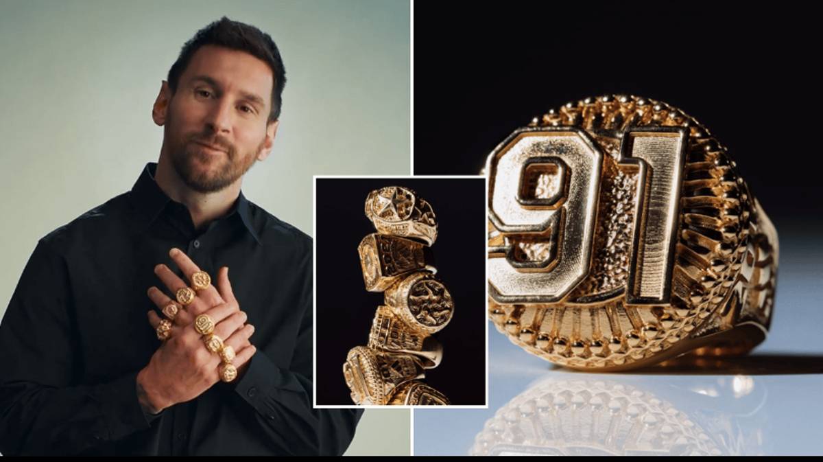 Lionel Messi gifted eight gold rings after Ballon d'Or win - and they ...