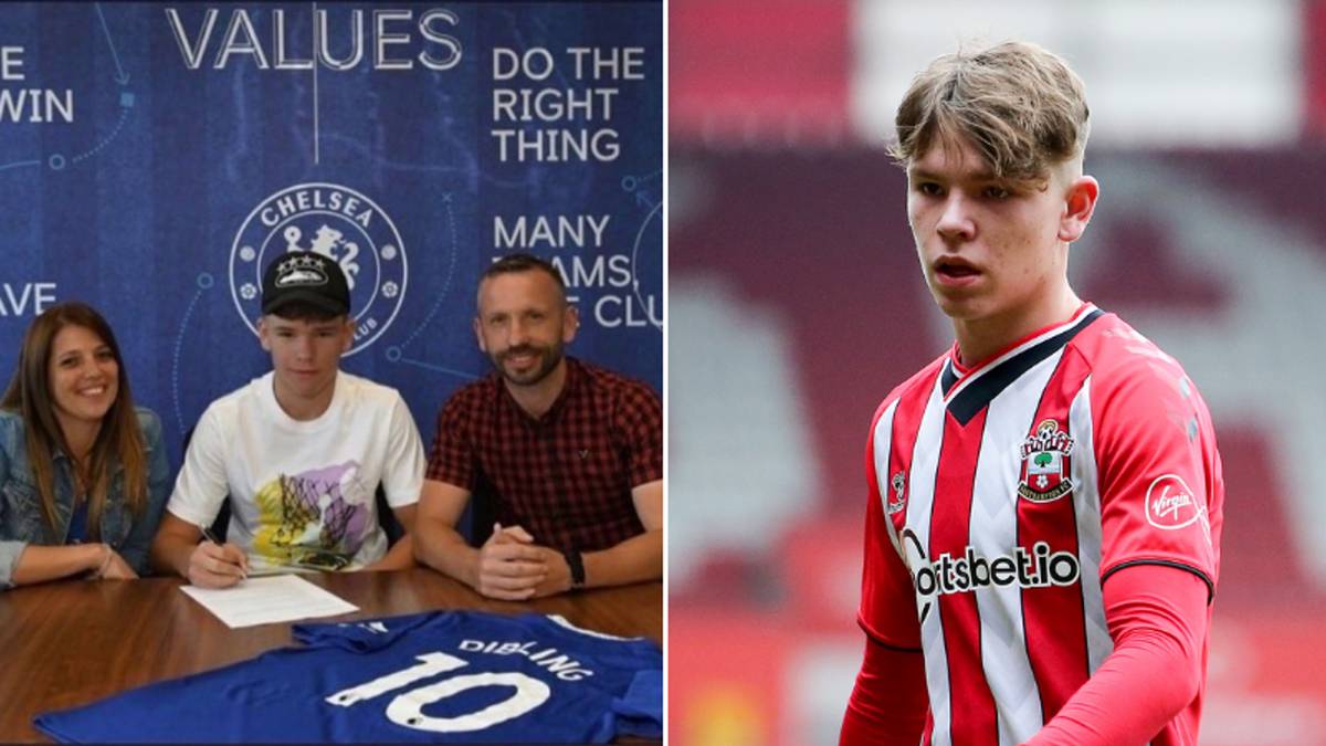 Tyler Dibling has returned to Southampton, just weeks after signing for