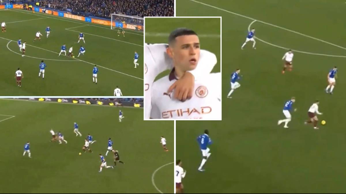 Stunning Phil Foden compilation against Everton proves he is Man City’s best player Stunning Phil Foden compilation against Everton proves he is Man City’s best player