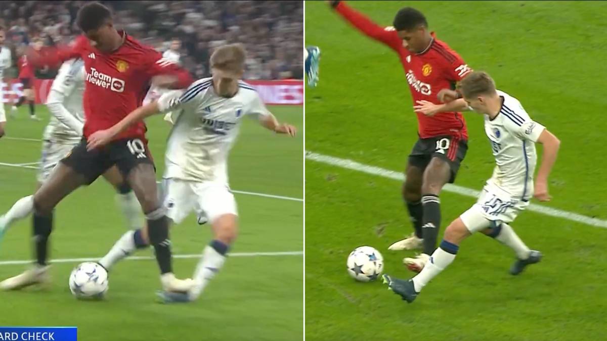 Man United fans baffled by UEFA's explanation for Marcus Rashford's red card against Copenhagen