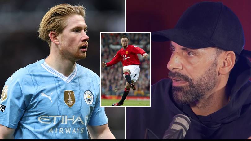 Rio Ferdinand makes Beckham claim when asked if Man City star Kevin De Bruyne is the Premier League GOAT Rio Ferdinand makes Beckham claim when asked if Man City star Kevin De Bruyne is the Premier League GOAT