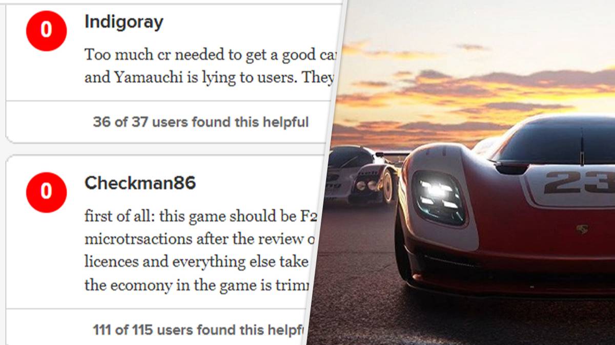 Gran Turismo 7 Is Officially Sony's Worst-Rated Game Ever