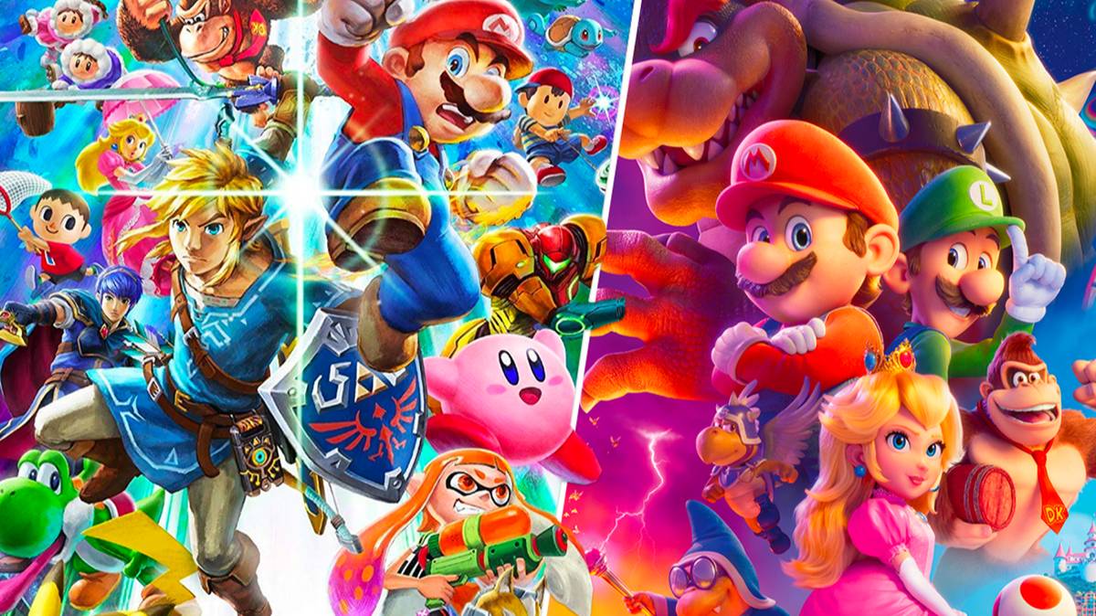 Super mario super smash deals bros