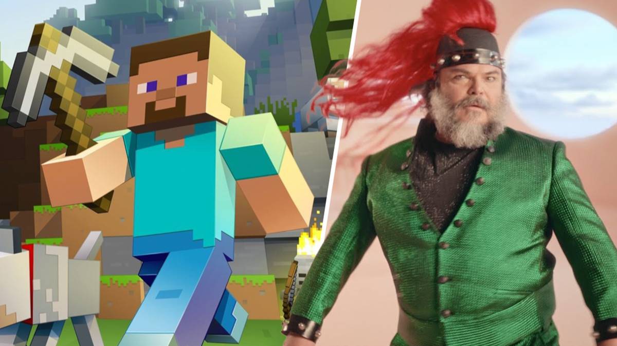 Jack Black confirms he is having fun with Steve within the Minecraft movement image