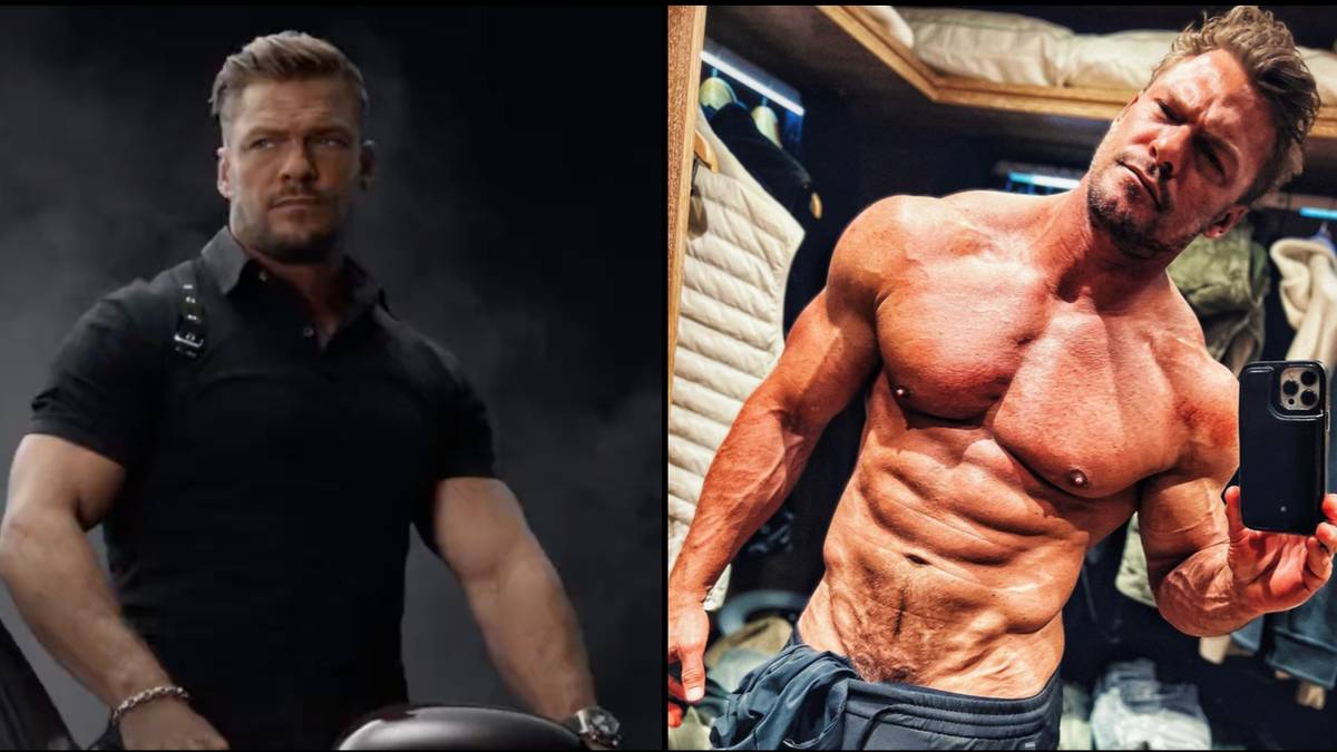 Alan Ritchson was asked to lose 60lbs and look like 'heroin addict' for ...