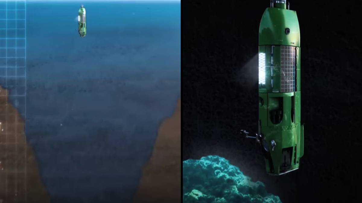 Deepsea challenger sales mariana trench