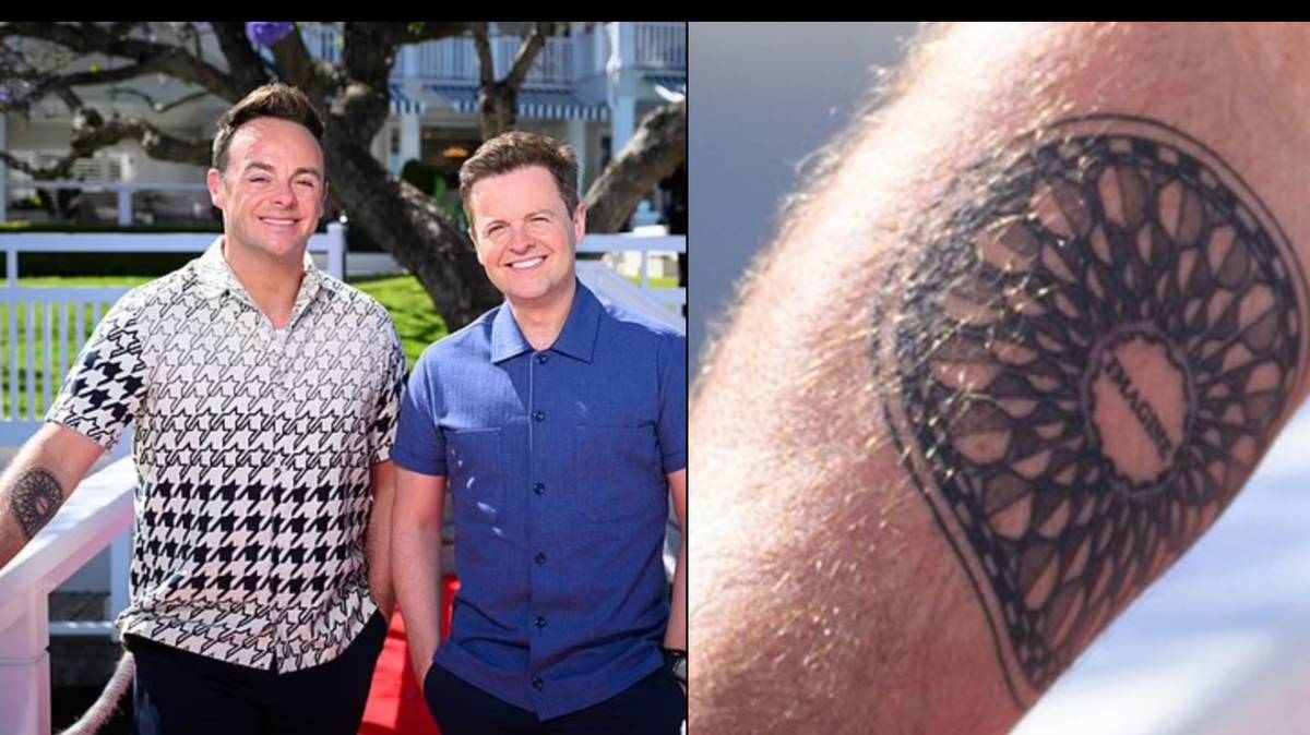 Ant McPartlin shows off new tattoo with special meaning ahead of I'm A