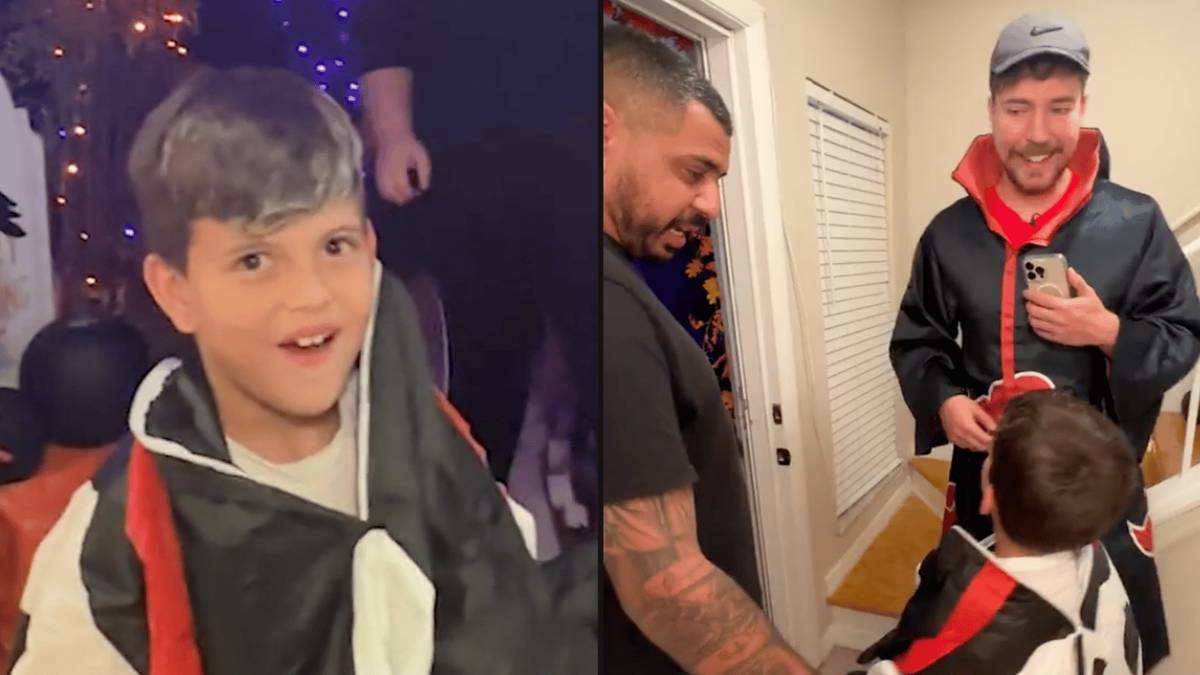 Random Lad MrBeast buys house for Halloween as a gift for random trick or treater