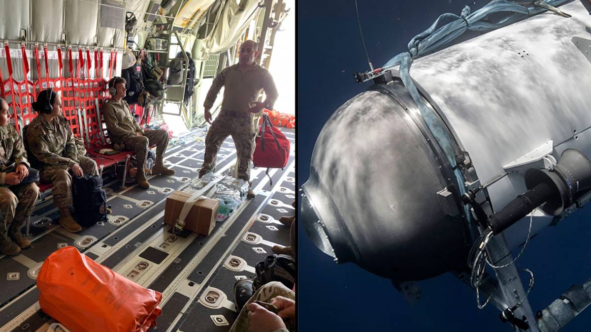 Top secret military devices heard implosion of missing Titanic sub days ...