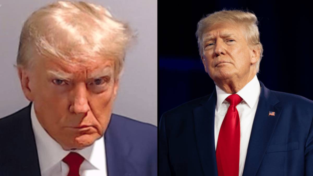 Frail President Donald Trump’s mugshot has formally been released thumbnail