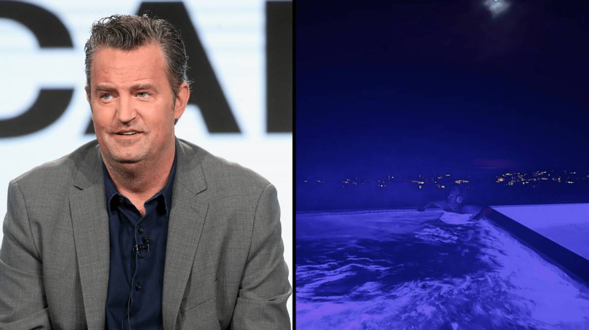 Matthew Perry Terminator Matthew Perry's female pal rubbishes Batman conspiracy theories