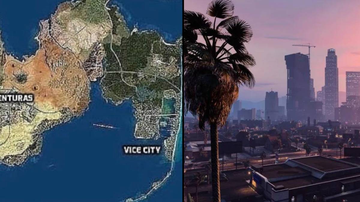 Huge 'GTA 6 leak' appears to reveal new maps for upcoming game – and it  'looks like Vice City