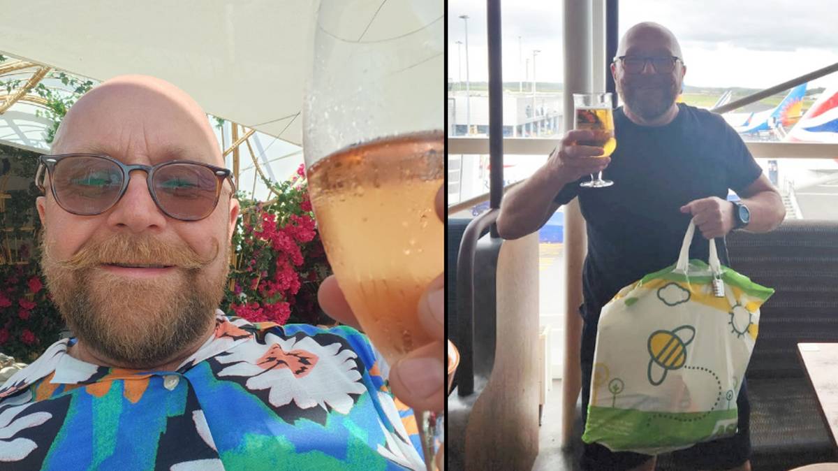 Dad flew to Ibiza for £25 for night out with just 'a change of clothes in an Asda bag'
