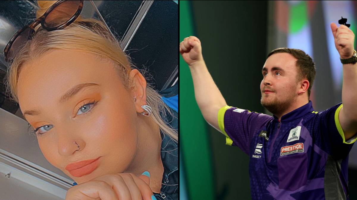 Luke Littler's girlfriend sends message to 16yearold as he reaches