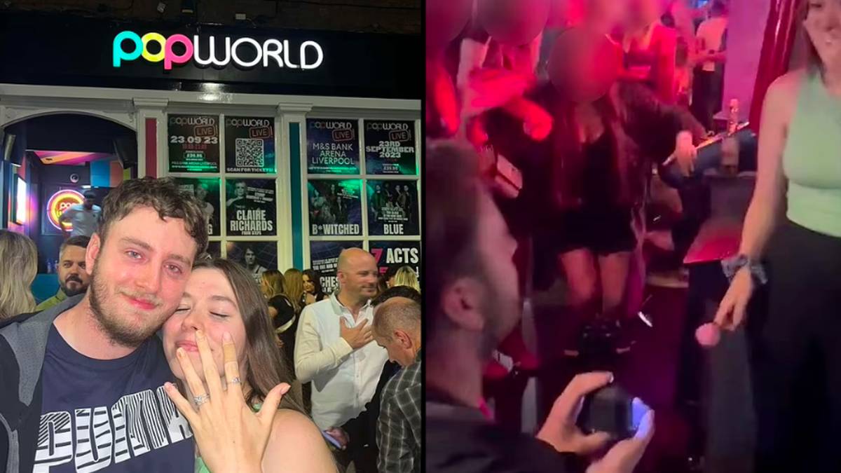 Woman speaks out after boyfriend proposes to her in the middle of Popworld