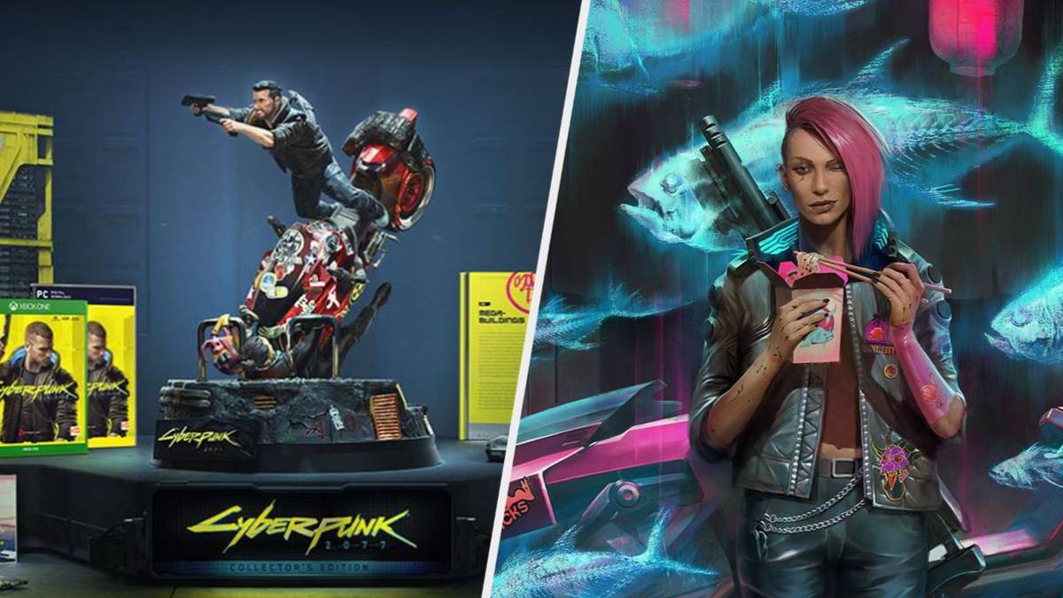 Cyberpunk 2077 pre order collector's deals edition