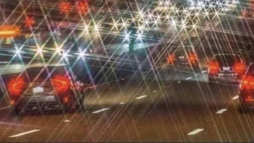 Starburst Vision Example What Does Astigmatism Look Like