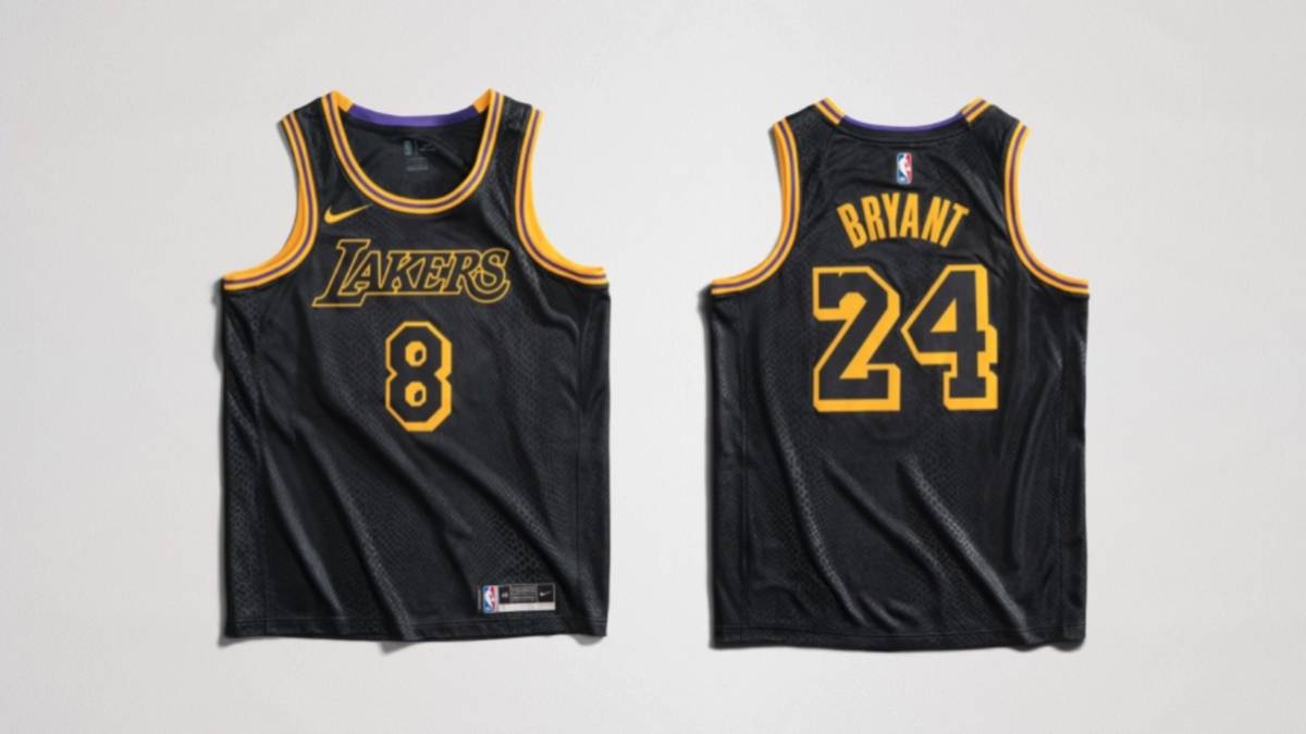 The LA Lakers Are Bringing Back The Black Mamba Jersey To Honour