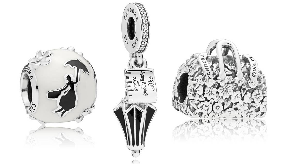 Pandora mary poppins bag 2025 charm