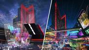 Atari Gaming Hotels Give Off A Serious 'Cyberpunk 2077' Vibe