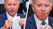 Joe Biden Accidentally Shows Off Very Specific Instructions That Tell Him What To Do