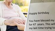 Man Shares Heartbreaking 'Last' Birthday Card From 98-Year-Old Grandma
