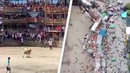 Four Dead And Hundreds Injured After Stadium Collapses During Bullfight In Colombia