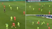 Jamal Musiala walks through the Wolfsburg team to score sensational, Messi-esque solo goal