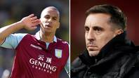 Gary Neville absolutely rips into Gabriel Agbonlahor for 'slagging him off every week'