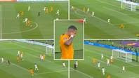 Netherlands score the best team goal of the tournament against USA, it was total football