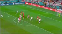 Marcus Rashford scores stunning free kick to give England the lead, it could be the goal of the tournament