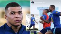 Fans worried by England squad's Instagram posts ahead of coming up against Kylian Mbappe