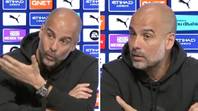 Pep Guardiola takes issue with the 'most awful sentence' about Man City in the title race