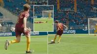 AS Roma fan was asked to recreate goal after claiming, ‘I could have scored that'