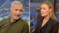 Laura Woods left 'pinching herself' after Graeme Souness' surprise on-air comments on ITV