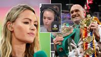 Furious Laura Woods slams 'catastrophe' of Tyson Fury vs Oleksandr Usyk collapsing and says fans 'deserve better'