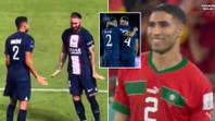 Fans think Hakimi did a tribute to Sergio Ramos with 'waddle' celebration after Morocco beat Spain