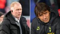 Paul Scholes hit out at former Tottenham boss Antonio Conte in now-deleted Instagram post, he didn't hold back