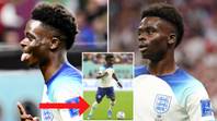Eagle-eyed fans have only noticed Bukayo Saka cuts holes in his socks, the reason why is fascinating