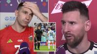 Emiliano Martinez and Lionel Messi didn't hold back in damning assessment of 'useless' referee Antonio Mateu Lahoz