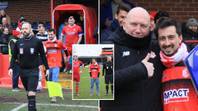 Spanish man has his stag do at Alfreton Town after falling love with club on Football Manager
