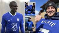 Chelsea players turn up to support N'Golo Kante on his return after 7 months out injured