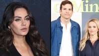 Mila Kunis calls out Ashton Kutcher for 'awkward' pictures with Reese Witherspoon