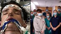 Mother issues warning after teenager nearly died from having flu