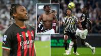 AC Milan star Rafael Leao apologises to Juventus fans are huge backlash