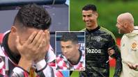 Erik ten Hag labelled an 'arrogant deluded twerp’ by Piers Morgan after 'disgraceful' treatment of Cristiano Ronaldo