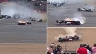 New Footage Shows Just How Frightening Zhou Guanyu's British Grand Prix Crash Was