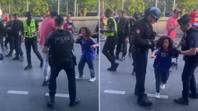 Shocking Video Appears To Show Child Being Pepper Sprayed By French Police